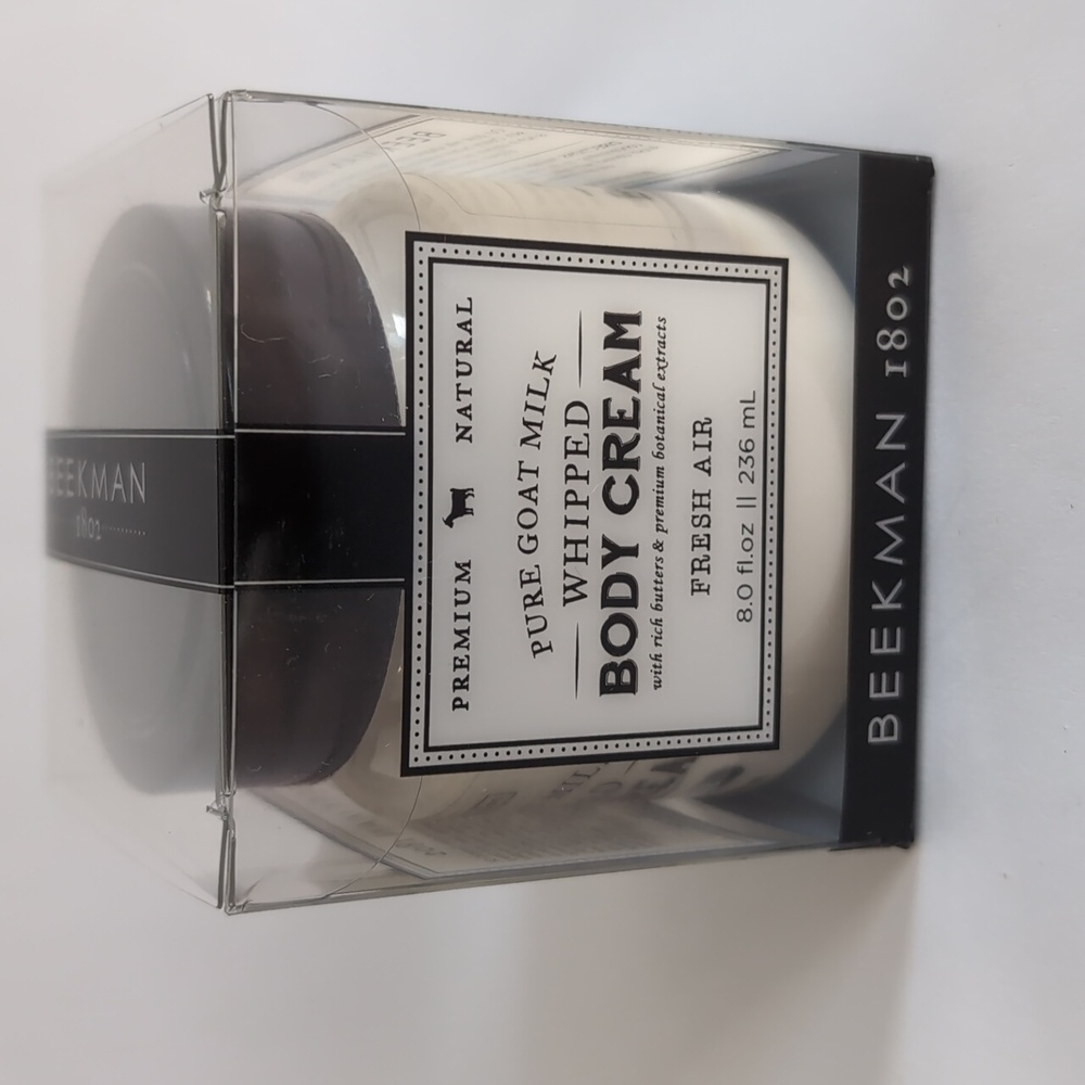 Beekman 1802 Pure Goat Milk Whipped Body Cream Fresh Air 8 oz